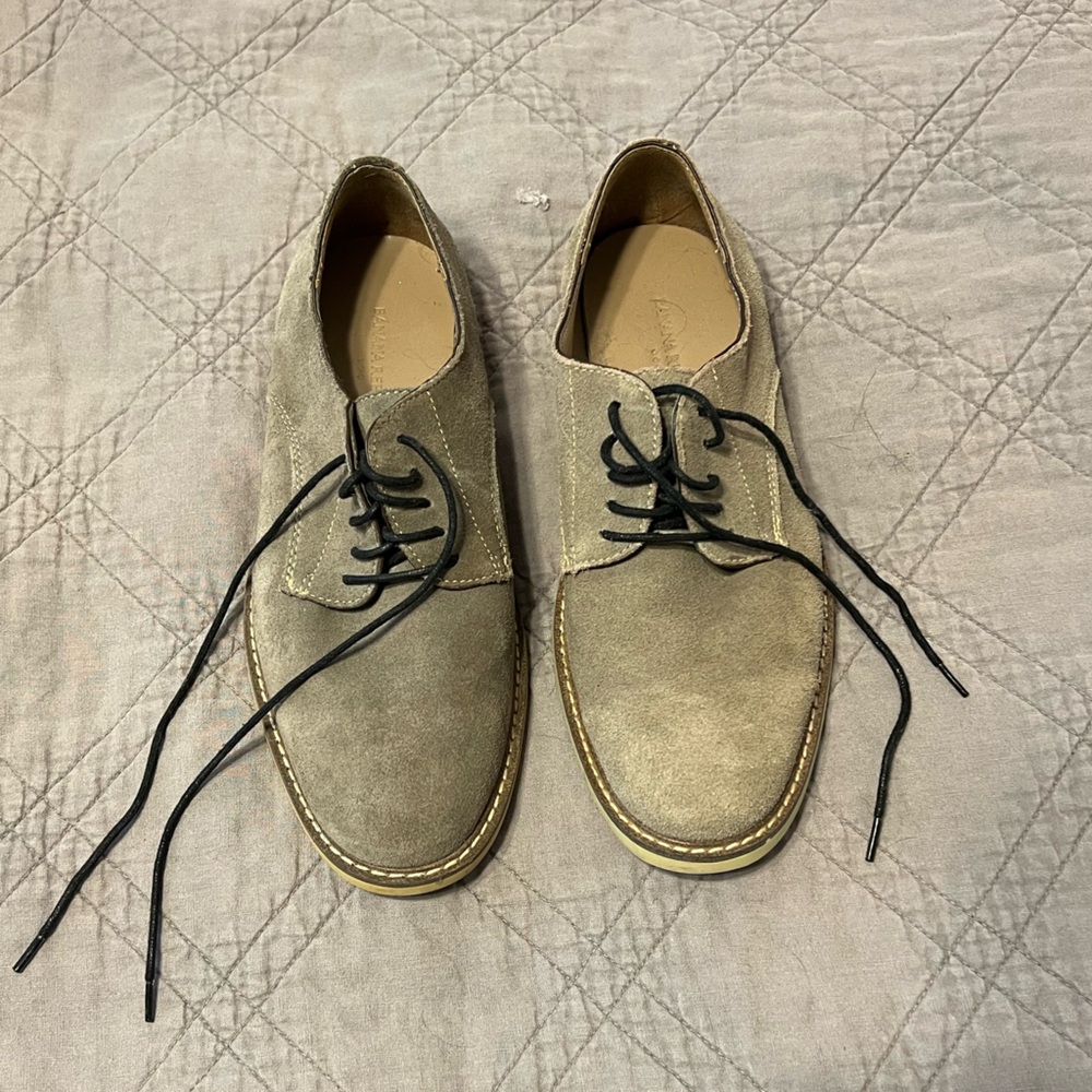 Banana Republic Men's Gray Lace-Up Shoes